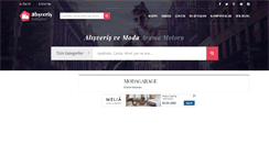 Desktop Screenshot of modagarage.alisveriskulupleri.com