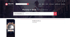 Desktop Screenshot of markalonga.alisveriskulupleri.com